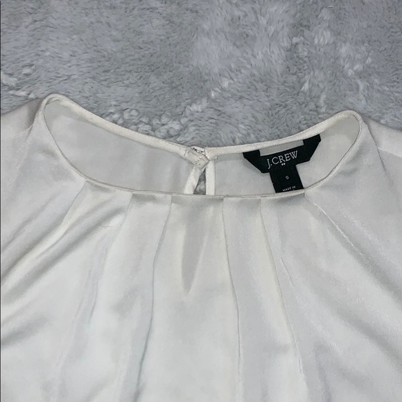 J. CREW OFF WHITE BLOUSE SZ S - Picture 2 of 4